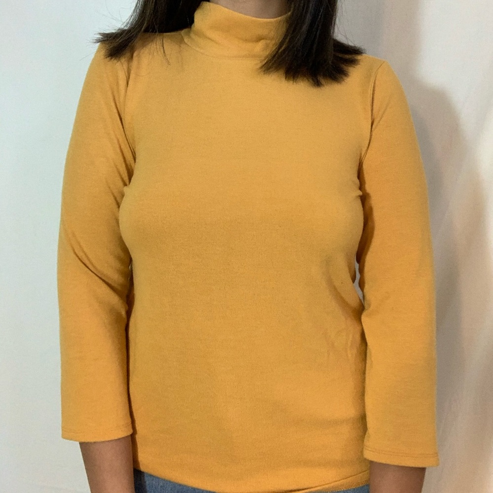 Long sleeve turtle neck
